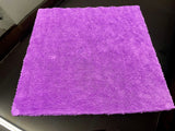 Purple Shag Edgeless Microfiber